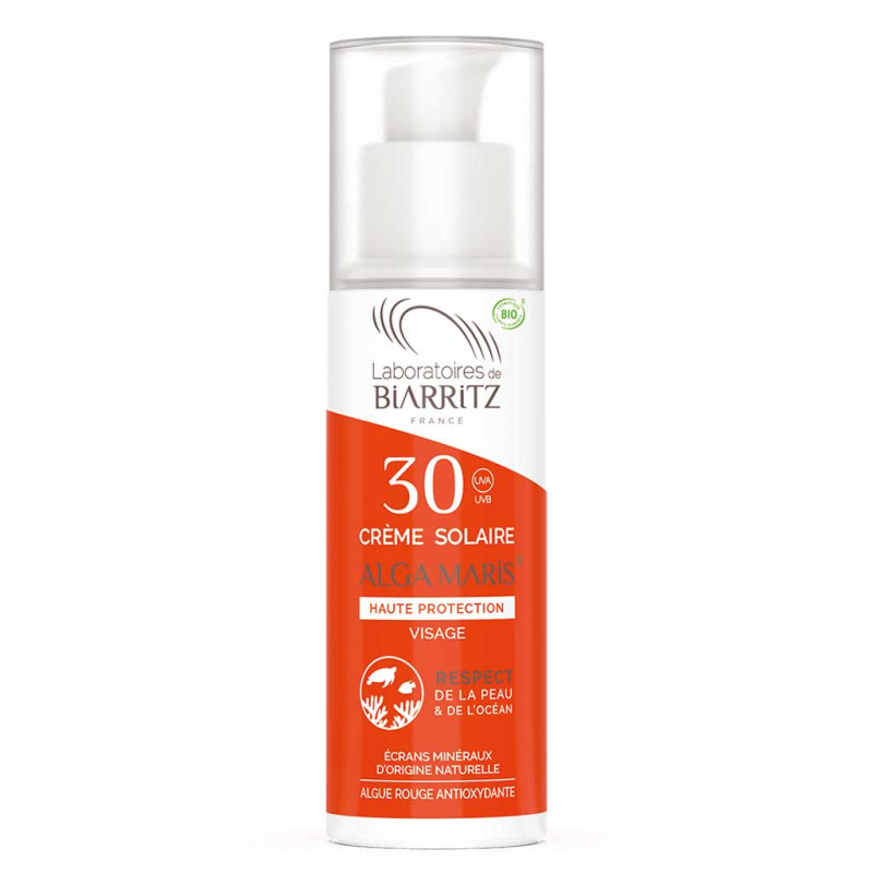 Alga Maris Aurinkovoide kasvoille SPF30 - 50ml Kesän hyvinvointilöytö -20% (ennen 26,50€)