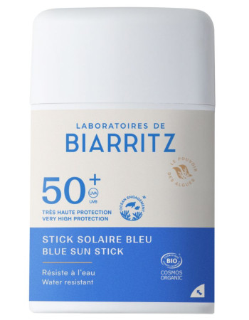 Laboratoires de Biarritz Stick Solaire Aurinkovoidepuikko Sininen SPF50+ 12g Kesän hyvinvointilöytö -20%