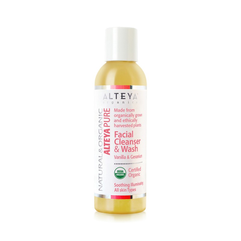 Alteya organics Ihonpuhdistus Pure vanilja & ruusu 150 ml