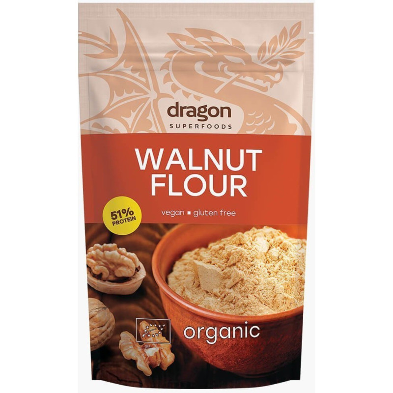 Dragon superfoods-Saksanpähkinäjauho 200g luomu