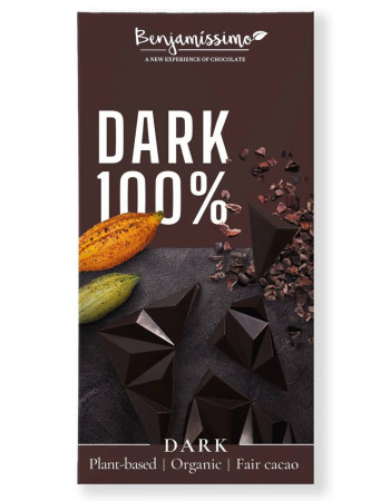 Benjamissimo Tumma suklaa 100%, 60 g