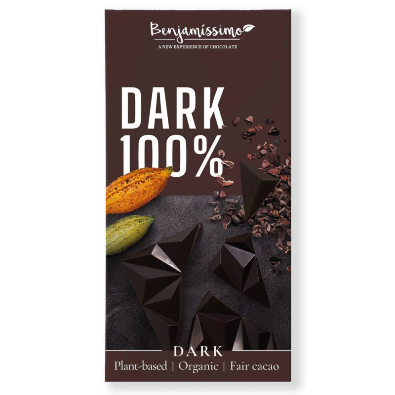 Benjamissimo Tumma suklaa 100%, 60 g