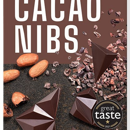 Tumma suklaa 75 %, kaakaonibs 60 g, Benjamissimo