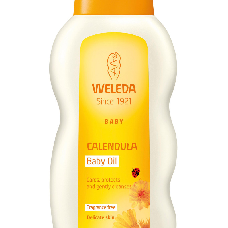 weleda calendula baby oil tuoksuton 200ml 