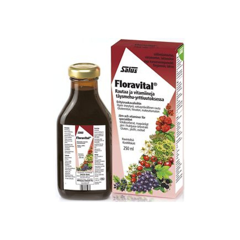 Salus Floravital rautavalmiste 250ml