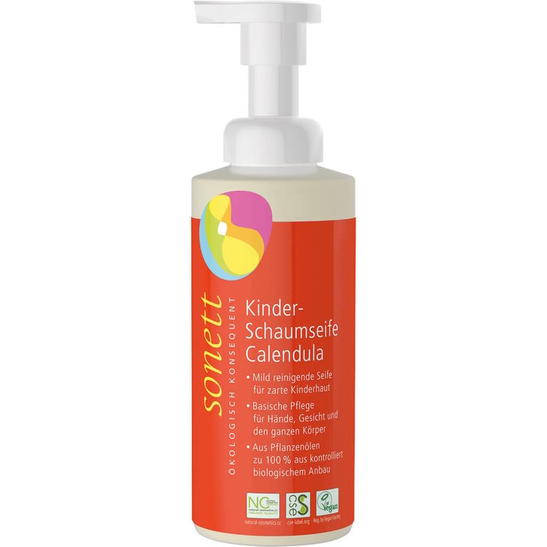 Sonett Lasten vaahtosaippua Calendula 200ml
