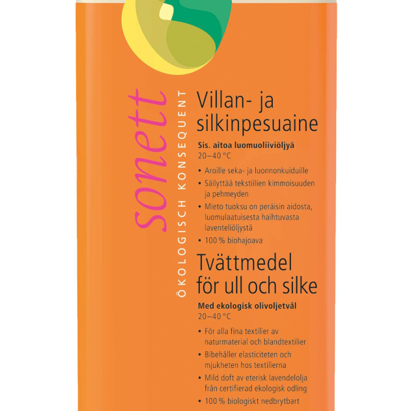 Sonett Villan ja silkinpesuaine 1l