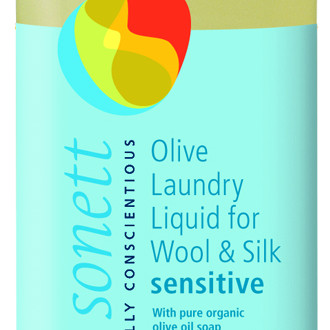 Sonett villan ja silkin pyykinpesuaine sensitiv 1l hajusteeton 