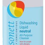 Sonett yleispuhdistusaine/tiskiaine hajusteeton 500ml