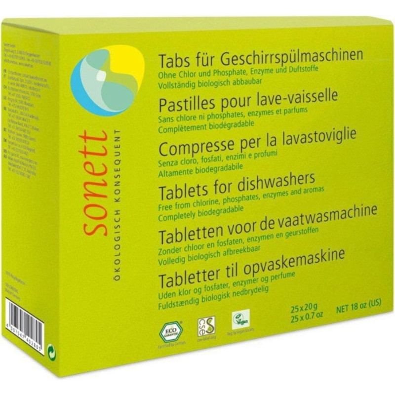 Sonett tiskikonetabletit 25kpl