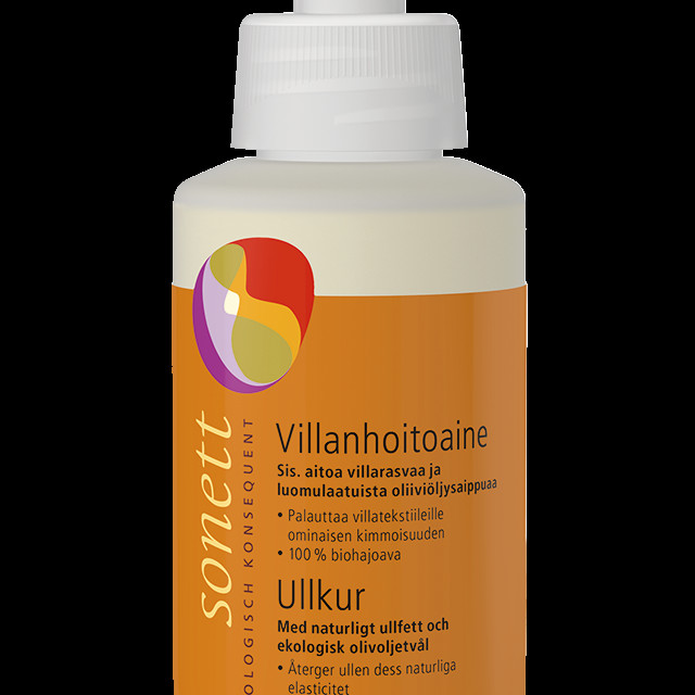 Sonett - Villanhoitoaine (lanoliini) 120ml