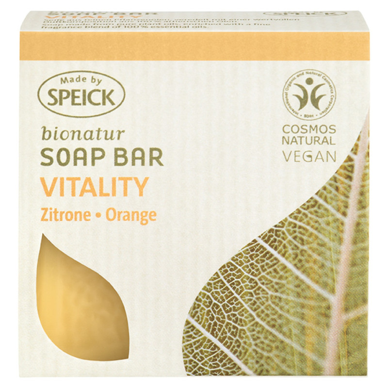 Speick Bionatur Saippua Vitality sitruuna ja appelsiini 100g