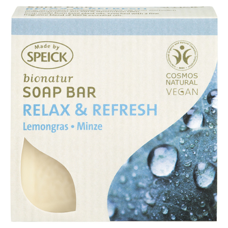 Speick Bionatur saippua Relax&Refresh sitruunaruoho&minttu 100g