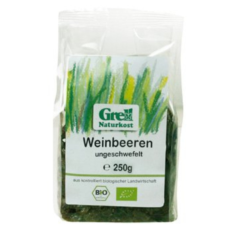 Grell naturkost rusina luomu 250g 