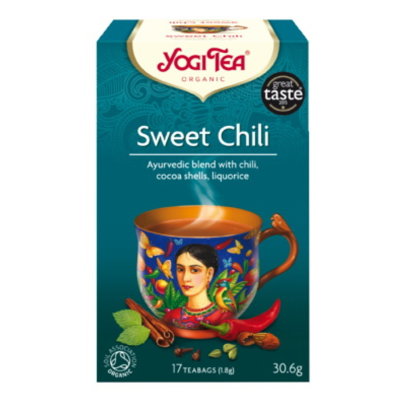 YogiTea - Sweet chili luomutee