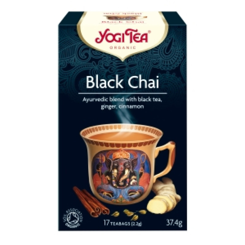 YogiTea - Black Chai 17pss luomutee