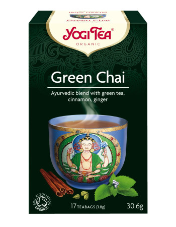 Yogi green chai luomutee