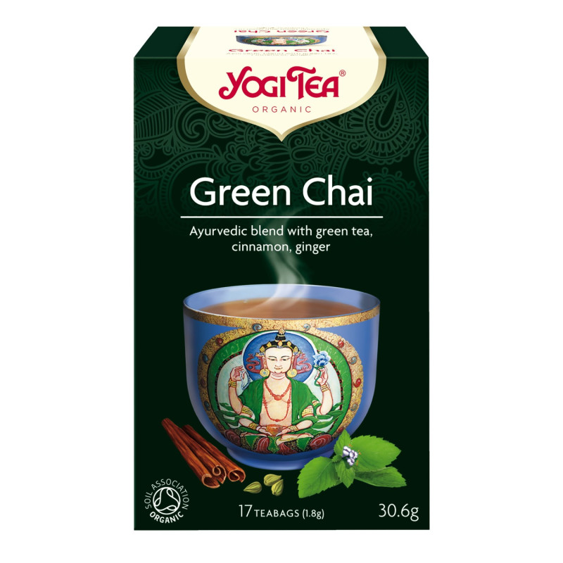 Yogi green chai luomutee