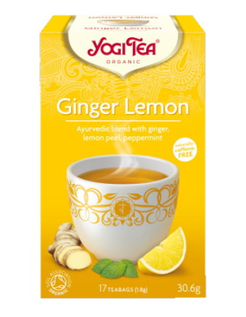 yogi ginger lemon tee