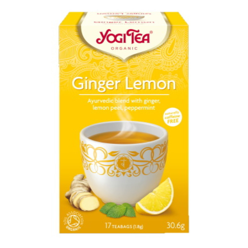 yogi ginger lemon tee