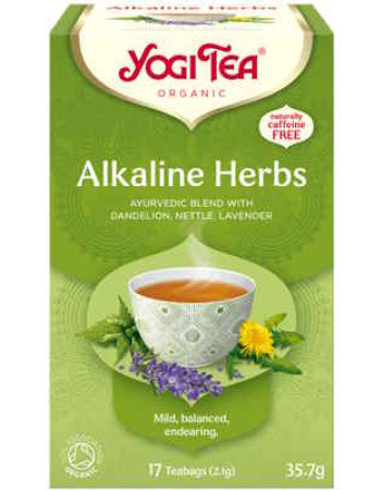 YogiTea - Alkaline Herbs 17 pss luomutee