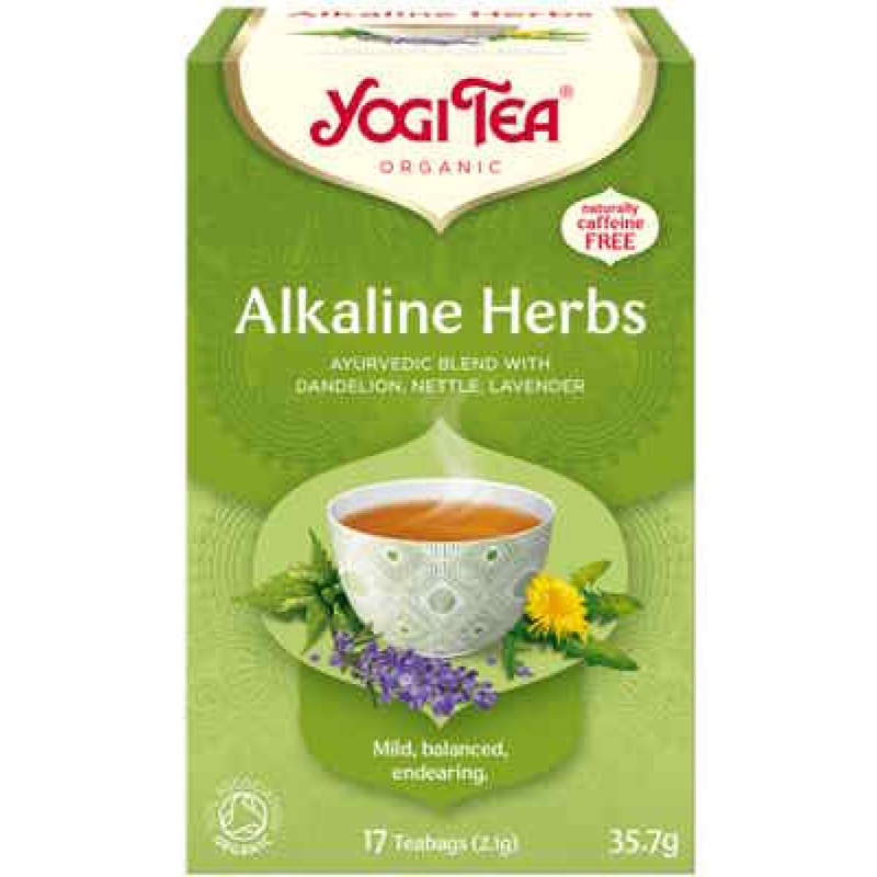 YogiTea - Alkaline Herbs 17 pss luomutee