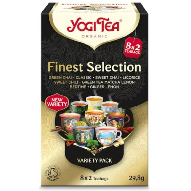 Yogi Tea Finest Selection teelajitelma 16pss