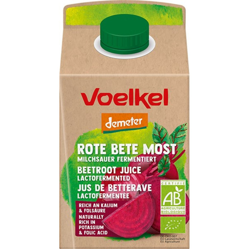Voelkell punajuurimehu 500ml fermentoitu