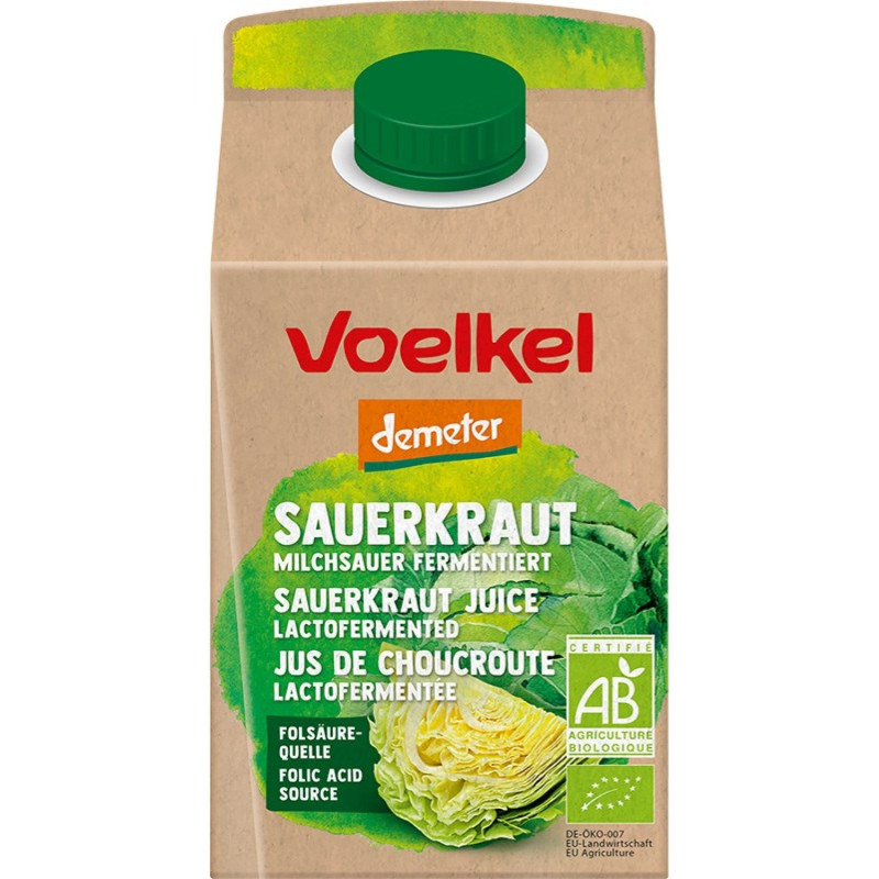 Voelkel hapankaalimehu 500ml luomu
