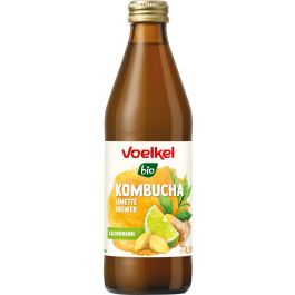 Voelkel Kombucha Lime & Inkivväri luomu 330ml