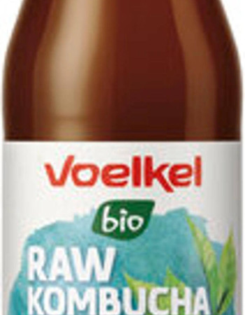 Voelkel RAW Kombucha Vadelma & Mustaherukka Luomu 330 ml