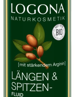 Logona shine argan latvaseerumi -hiuksiin jätettävä hoitoaine 75ml