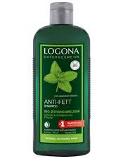 Logona anti-fett sitruunamelissa shampoo rasvoittuville hiuksille 250ml