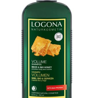 Logona hennoille ja hauraille hunaja-olut shampoo 250ml