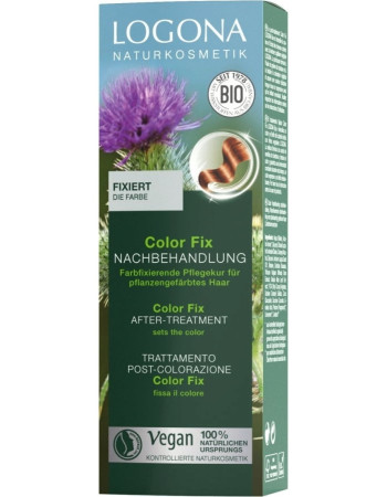 Logona Color Fix jälkikäsittely parantaa hiusvärin kestoa