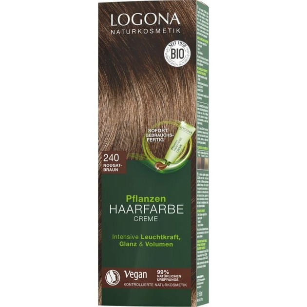 Logona Color creme hiusväri - Nougat brown/Caramel 240