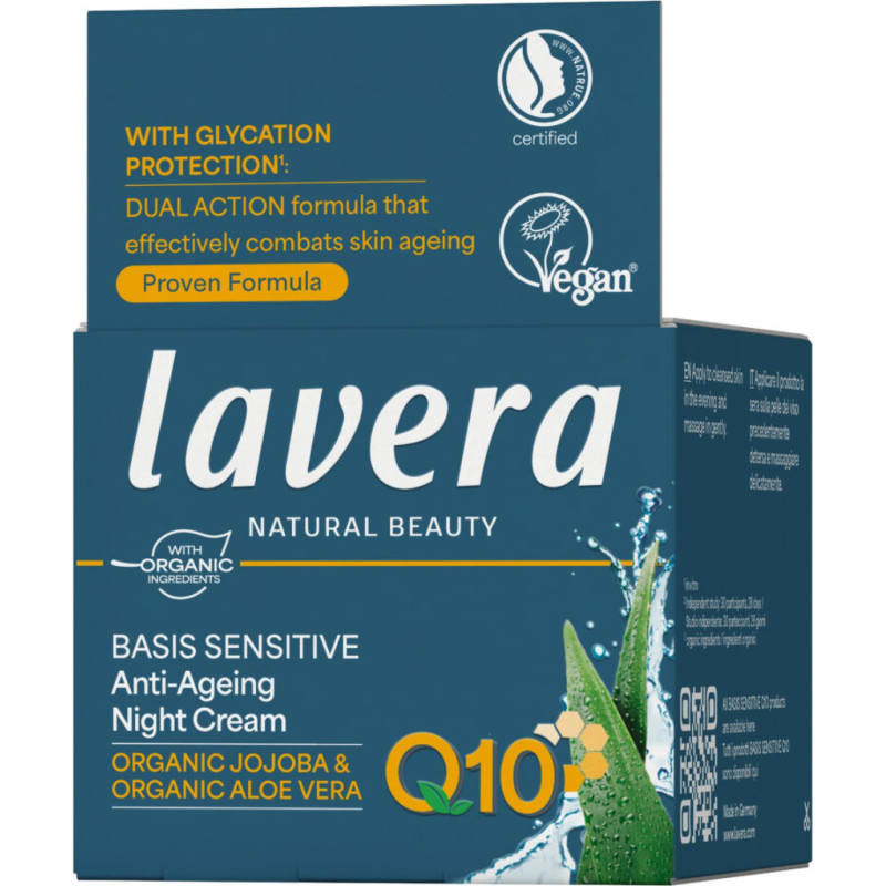 Lavera Basis Sensitiv Q10 yövoide 50ml