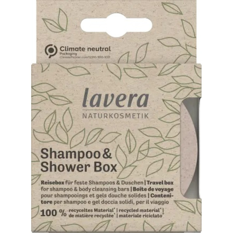 Lavera Shampoo & Shower Box – Kätevä säilytysratkaisu kiinteille pesutuotteille​