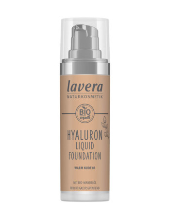 Lavera Hyaluron Liquid Foundation - Warm nude 03 30ml