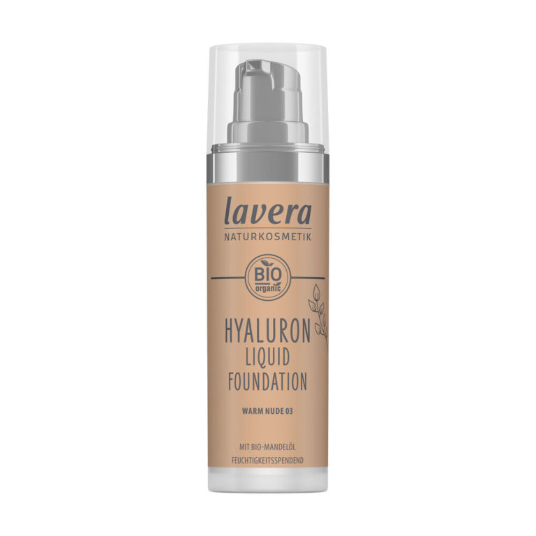 Lavera Hyaluron Liquid Foundation - Warm nude 03 30ml