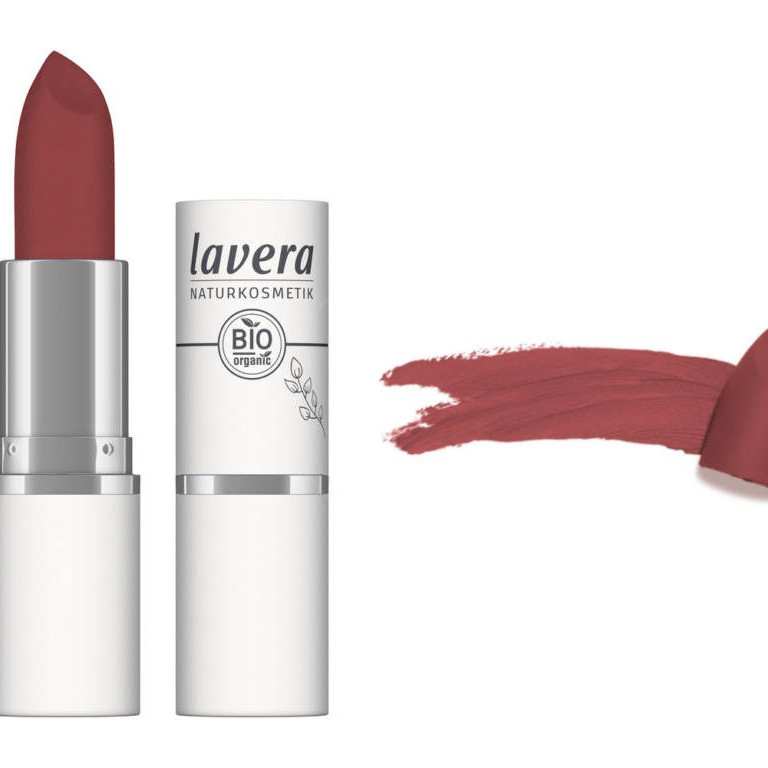 Lavera Velvet Matt Lipstick Huulipuna -Vivid Red 04- 4,5 g