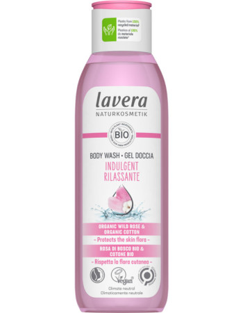 Lavera suihkugeeli Indulgent Rose-Cottong Body Wash 250ml