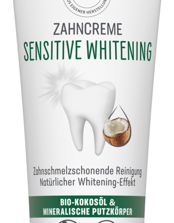 Lavera Hammastahna Sensitive Whitening, 75 ml sis. fluoria