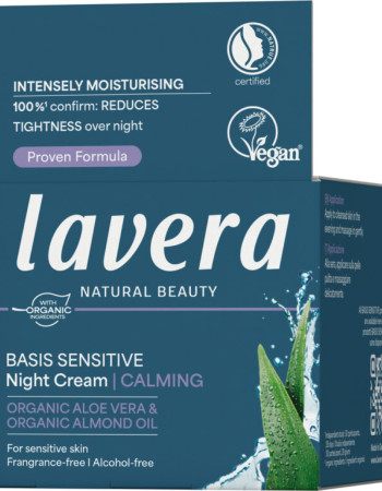 Lavera Basis Sensitiv ravitseva & uudistava yövoide 50ml 