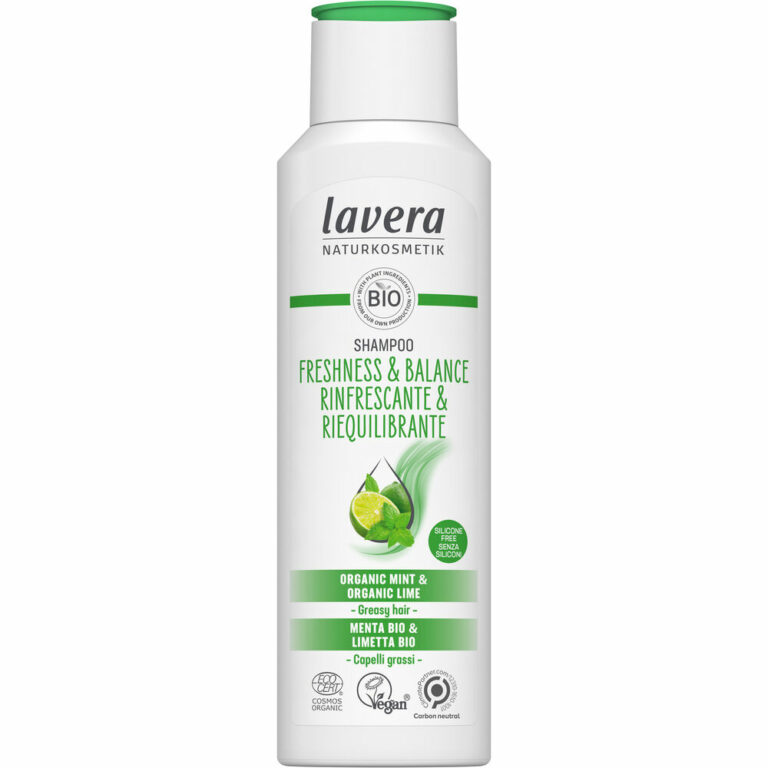 Lavera Freshness & Balance Shampoo - rasvoittuville hiuksille 250ml