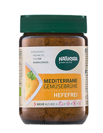 Naturata kasvisliemijauhe ilman hiivaa 200g luomu