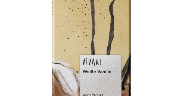 Vivani Valkosuklaa Vanilja 80g luomu (sis maitoa)