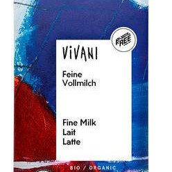 Vivani Luomu maitosuklaa 80g
