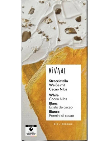 Vivani Stracciatella valkosuklaa luomu 80g