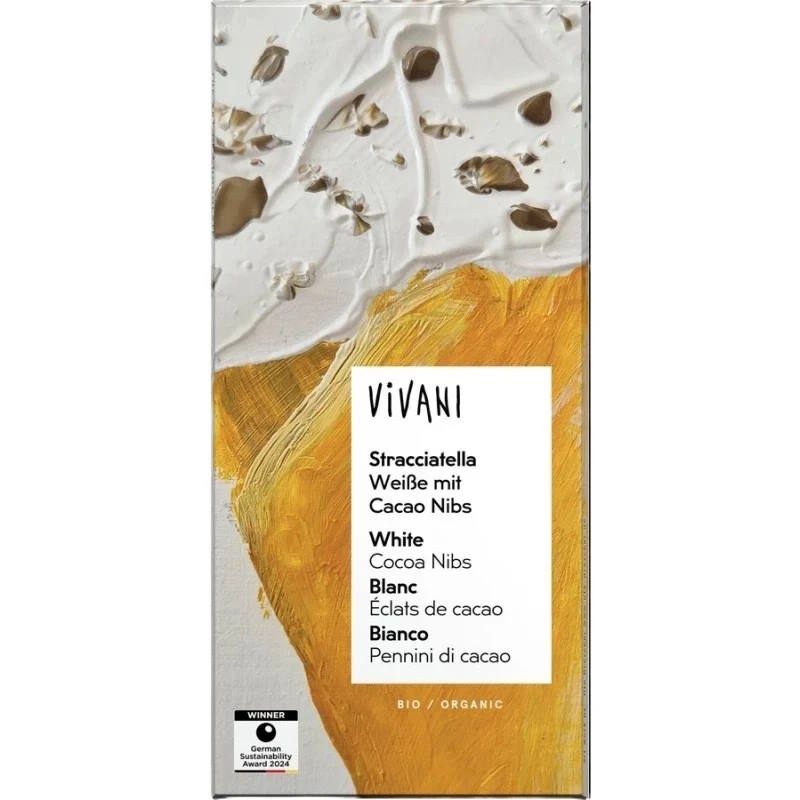 Vivani Stracciatella valkosuklaa luomu 80g